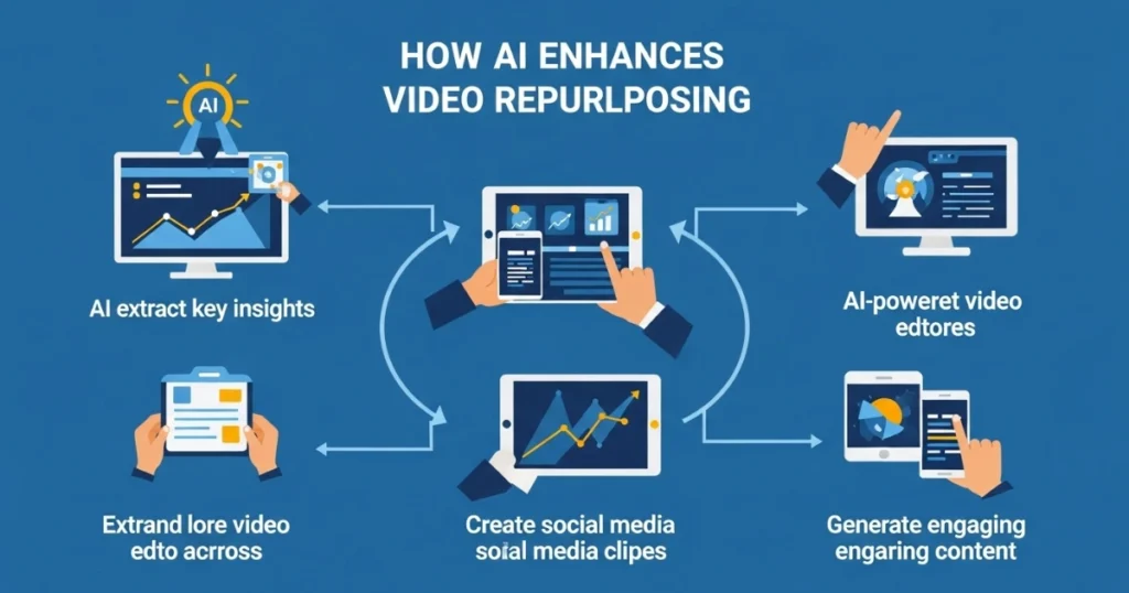 How AI Enhances Video Repurposing
