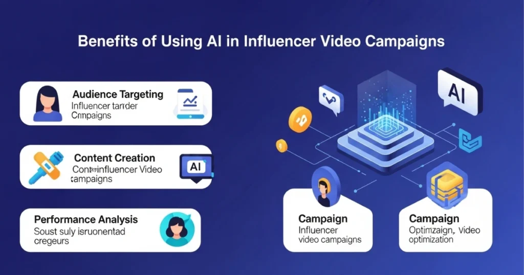 Benefits of Using AI in Influencer Video Campaigns