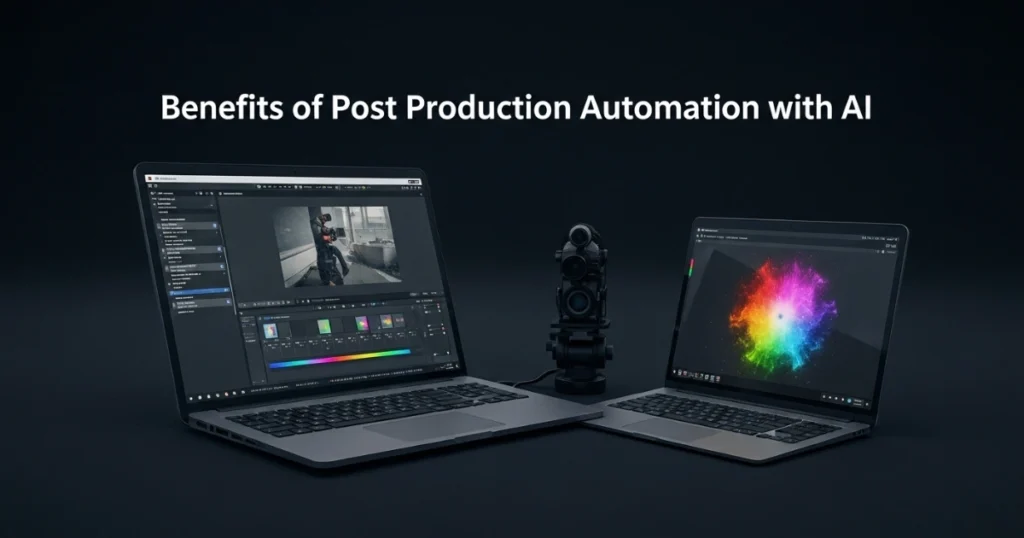 Benefits of Post Production Automation with AI