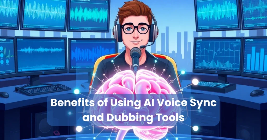 Benefits of Using AI Voice Sync and Dubbing Tools