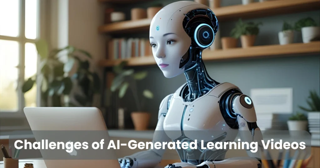Challenges of AI-Generated Learning Videos