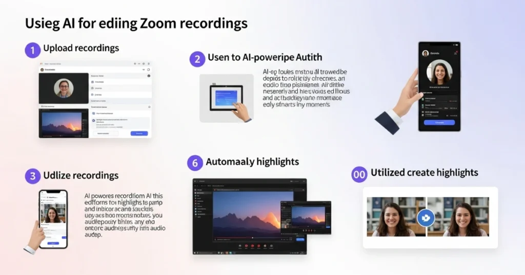 Step-by-Step Guide to Using AI to Edit Zoom Recordings
