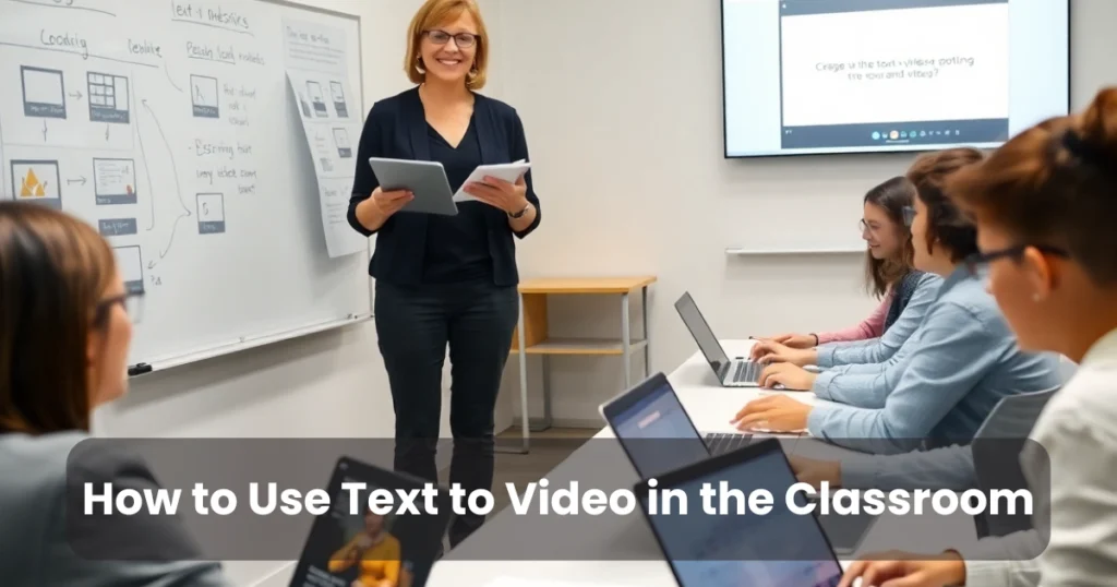 How to Use Text to Video in the Classroom
