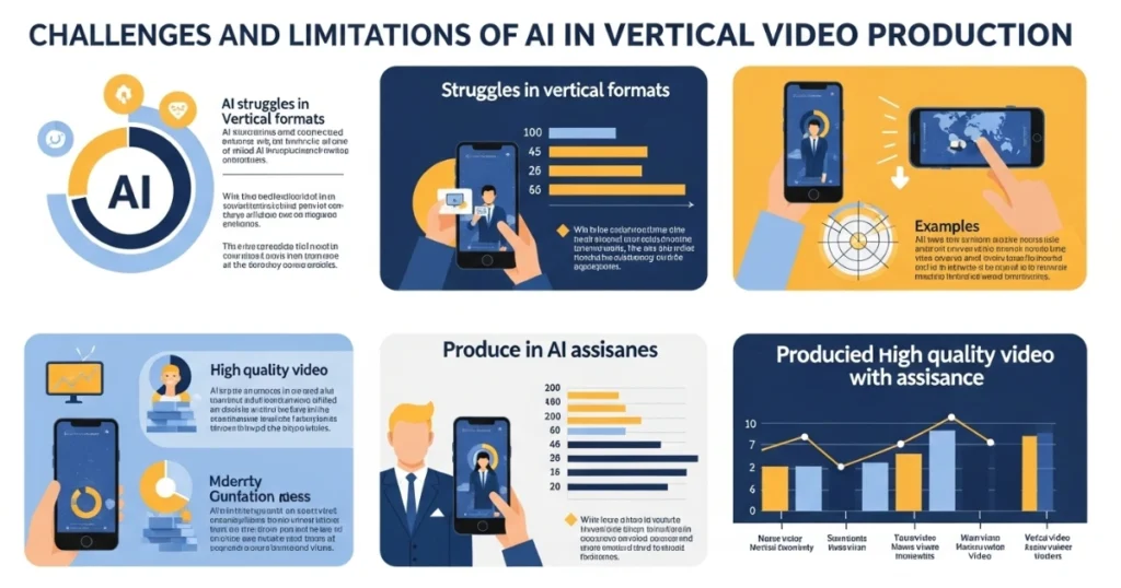 Challenges and Limitations of AI in Vertical Video Production