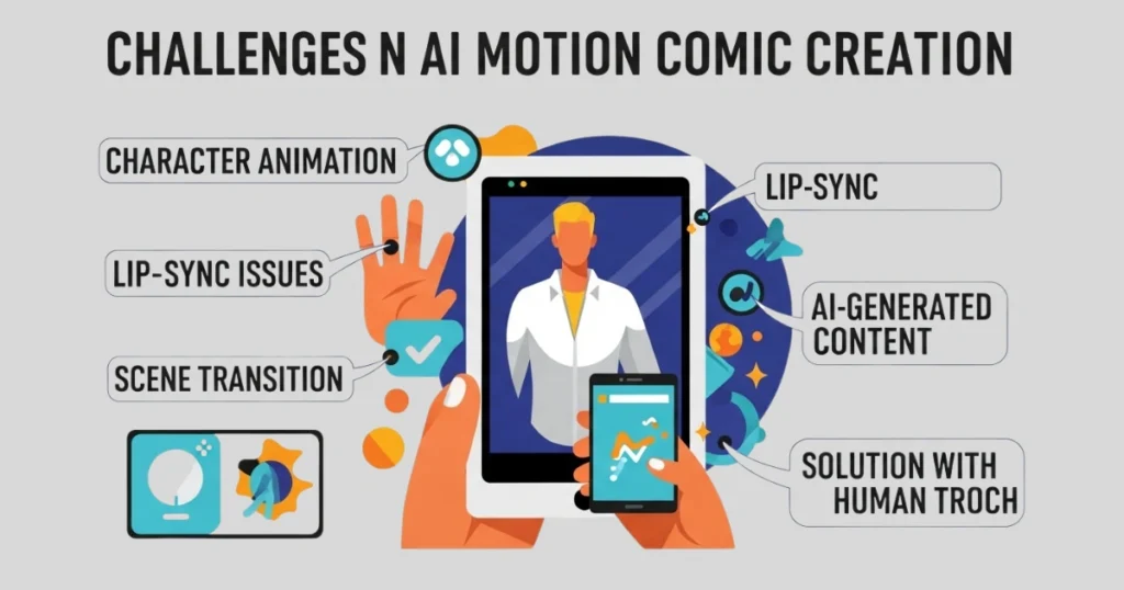 Challenges and Solutions in AI Motion Comic Creation