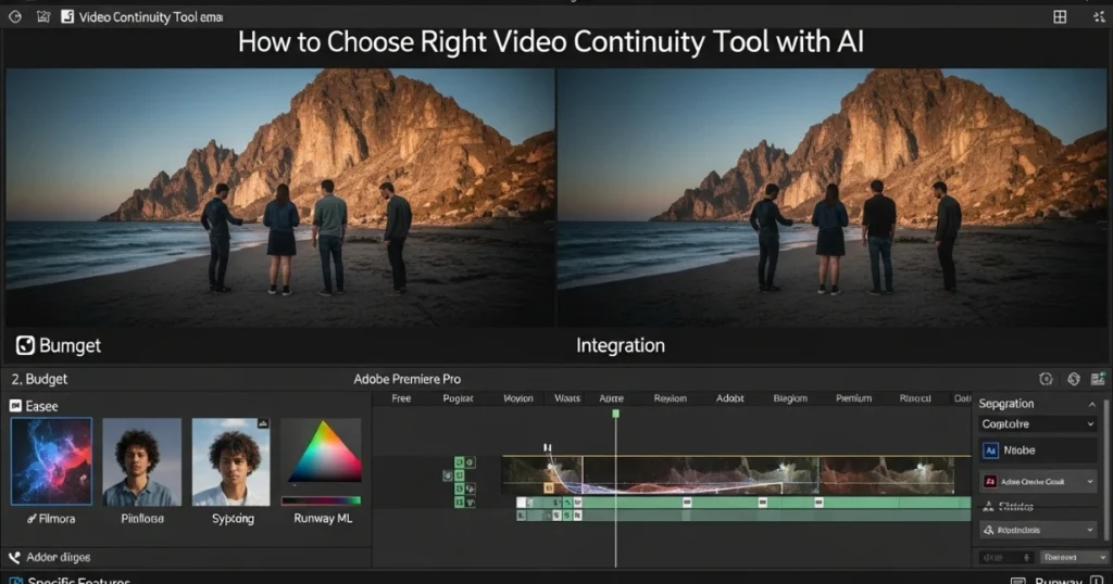 How to Choose the Right Video Continuity Tool with AI