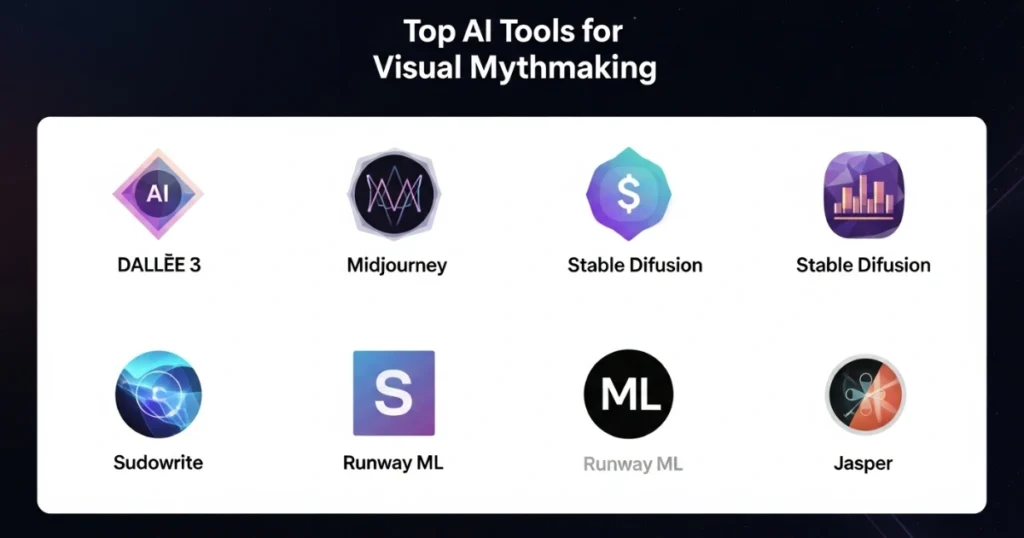 Top AI Tools for Visual Mythmaking