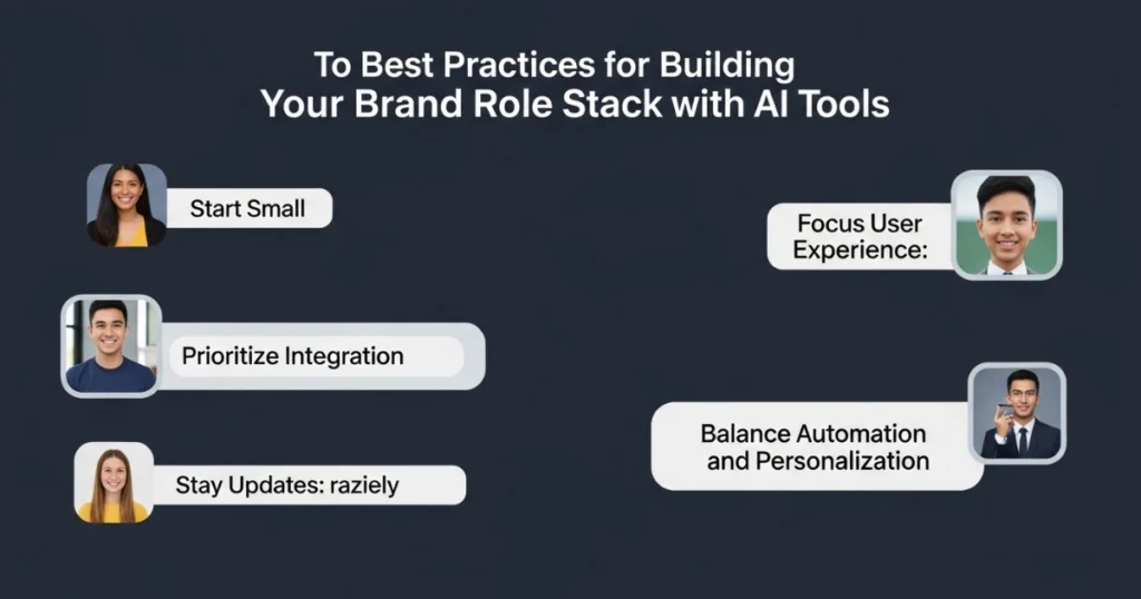 Best Practices for Building Your Brand Role Stack with AI Tools