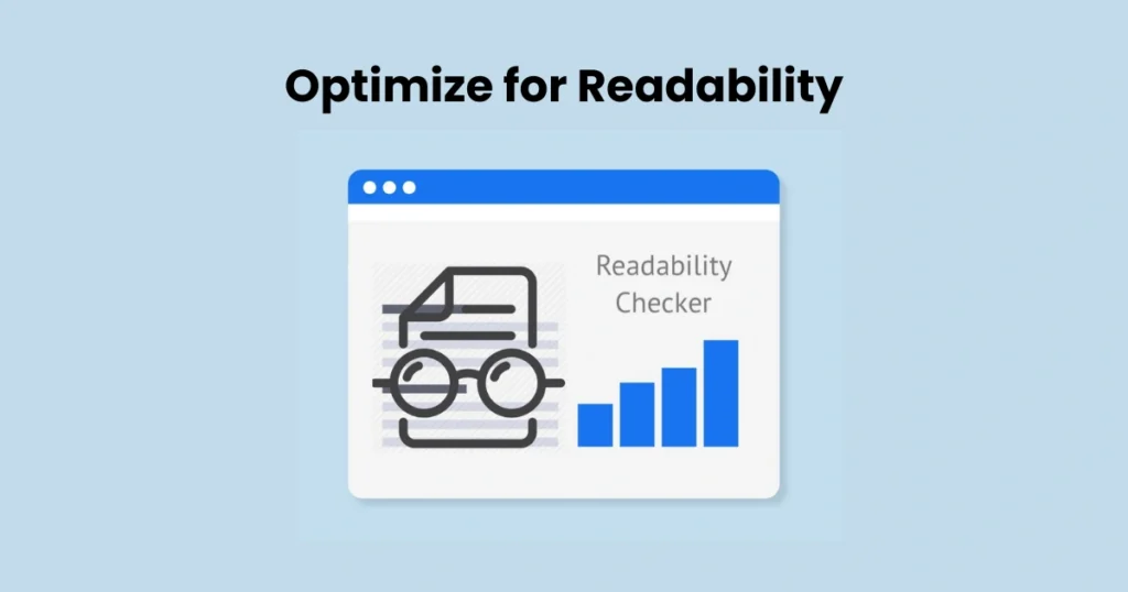 6. Optimize for Readability
