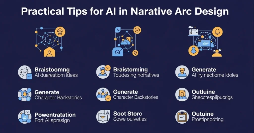Practical Tips for Using AI in Narrative Arc Design
