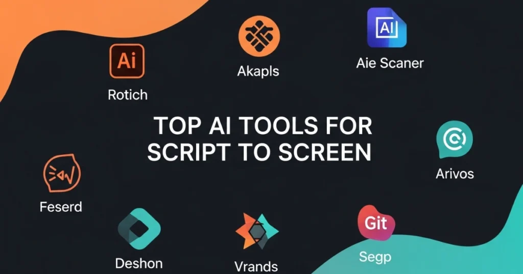 Top AI Tools for Script to Screen Pipelines