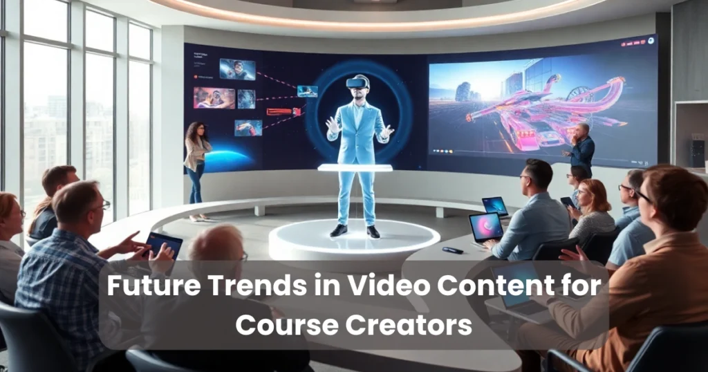 Future Trends in Video Content for Course Creators