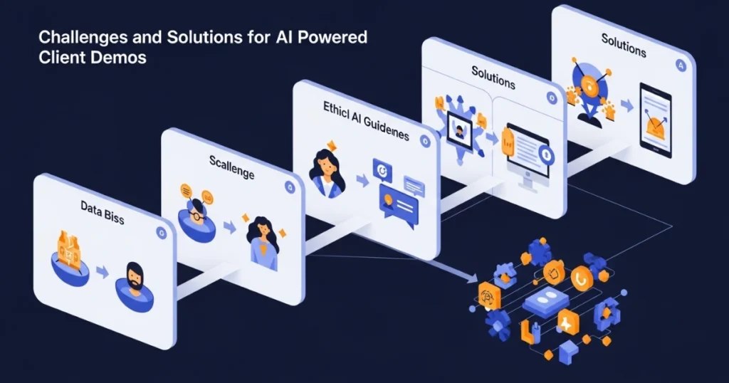 Challenges and Solutions for AI Powered Client Demos
