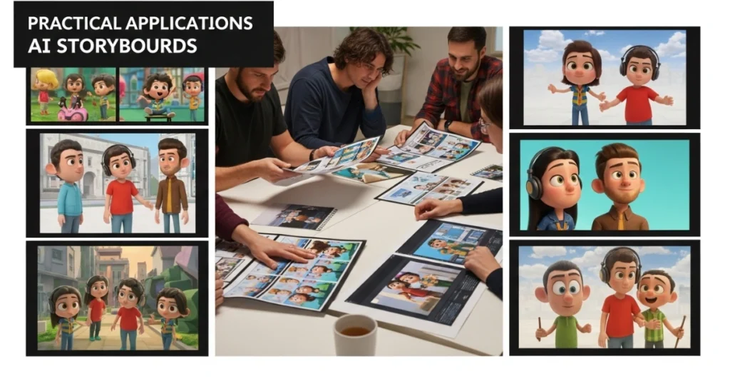 Real-World Examples of AI Storyboards in Action