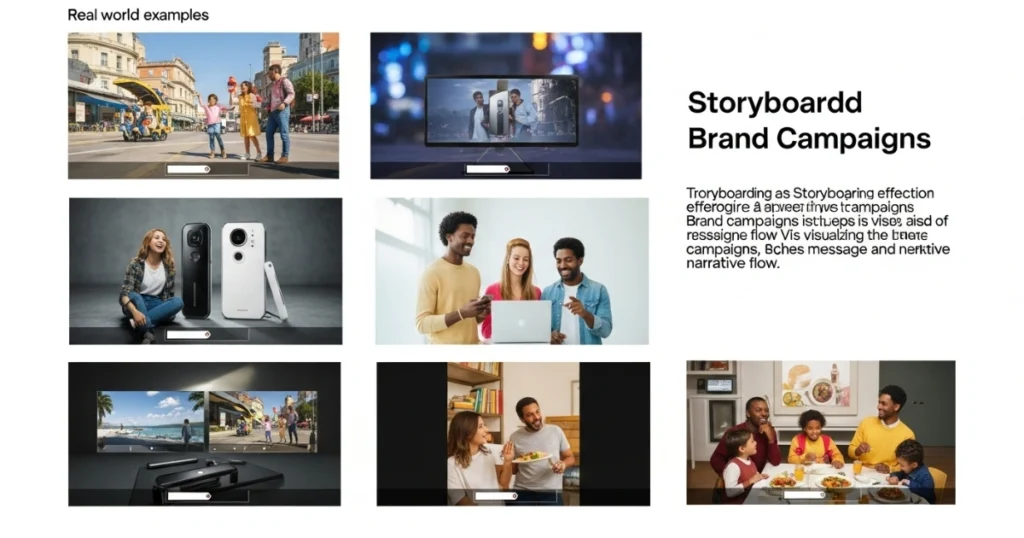 Real-World Examples of Storyboarding Brand Campaigns