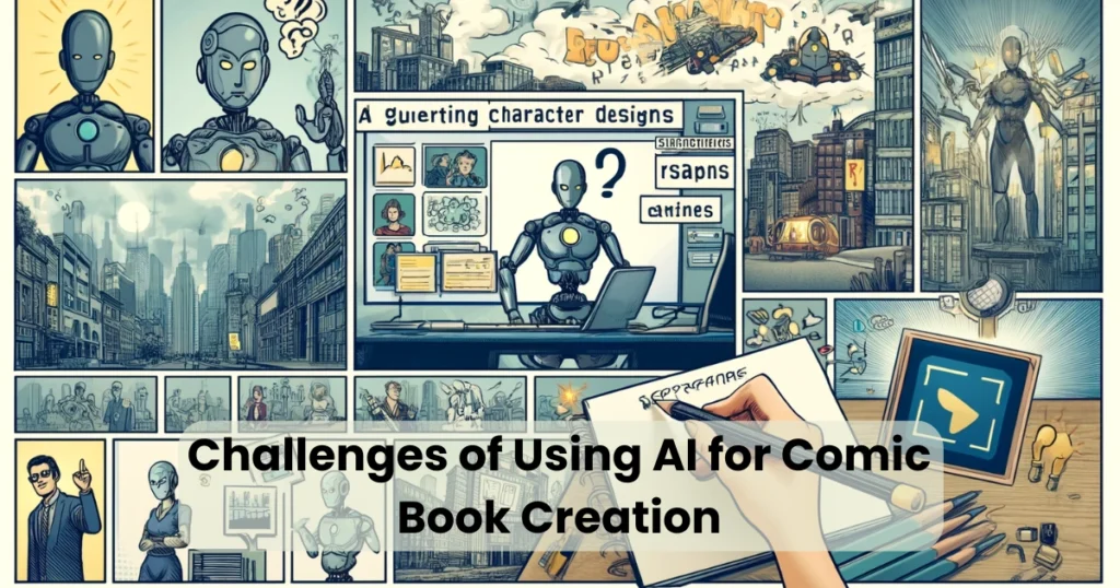 Challenges of Using AI for Comic Book Creation