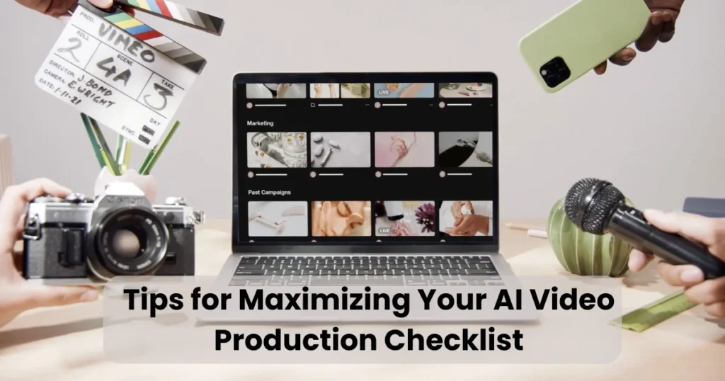 Tips for Maximizing Your AI Video Production Checklist