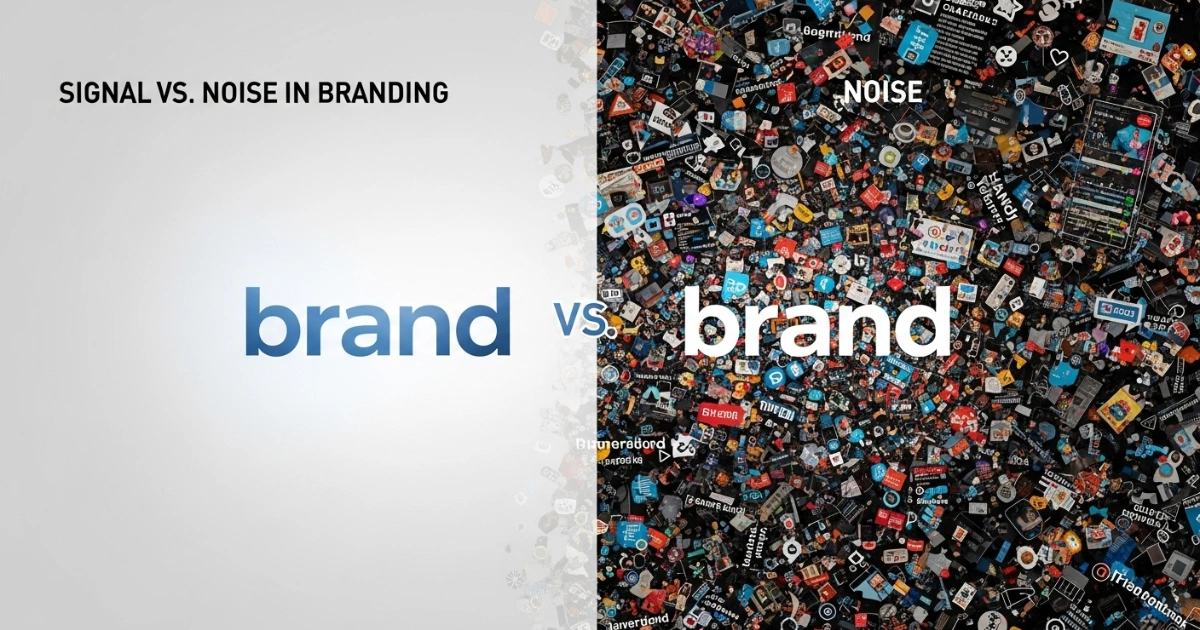 Signal vs Noise in Branding