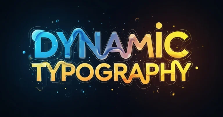 Dynamic Typography in Motion Design