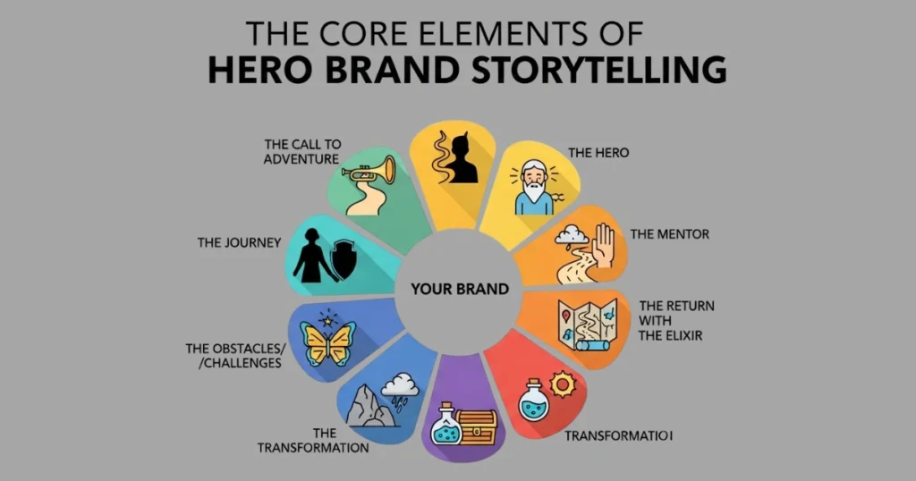 The Core Elements of Hero Brand Storytelling