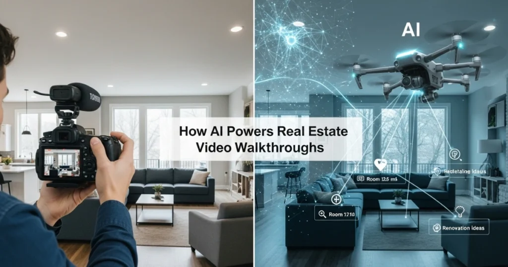 How AI Powers Real Estate Video Walkthroughs