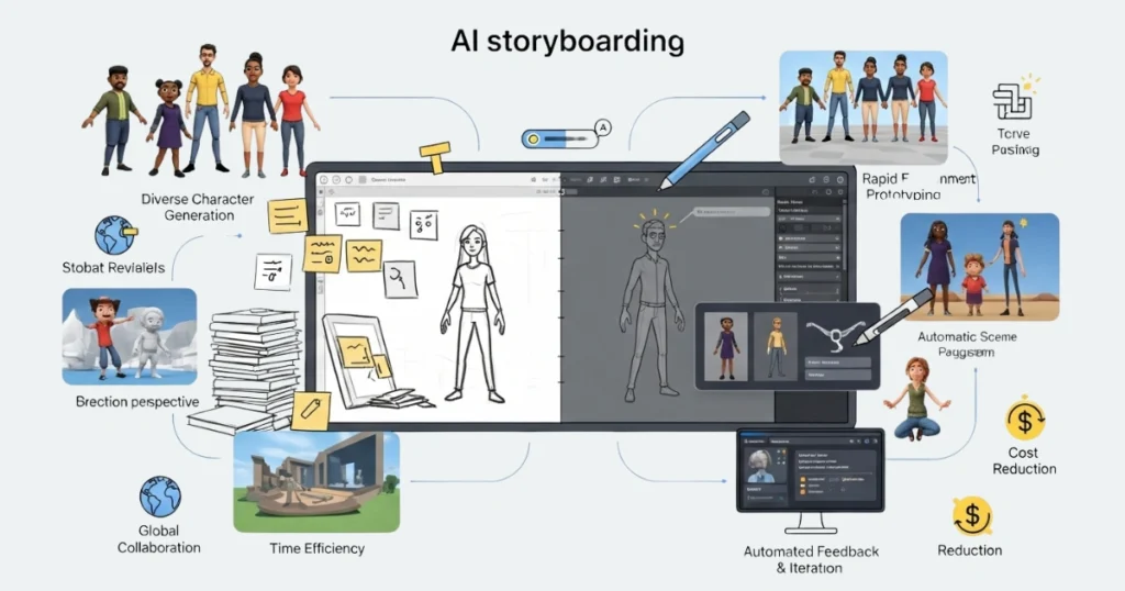 Benefits of AI in Storyboarding