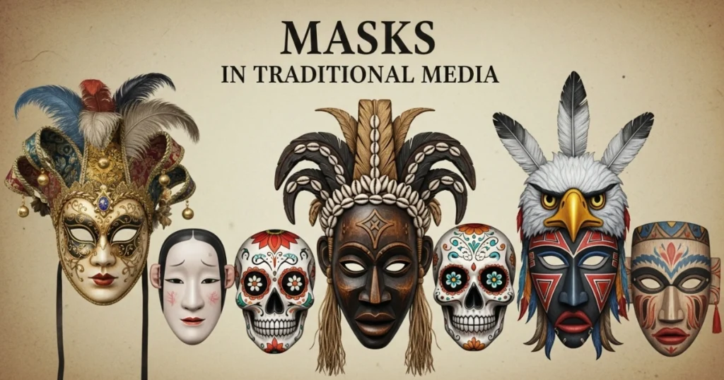 Masks in Traditional Media