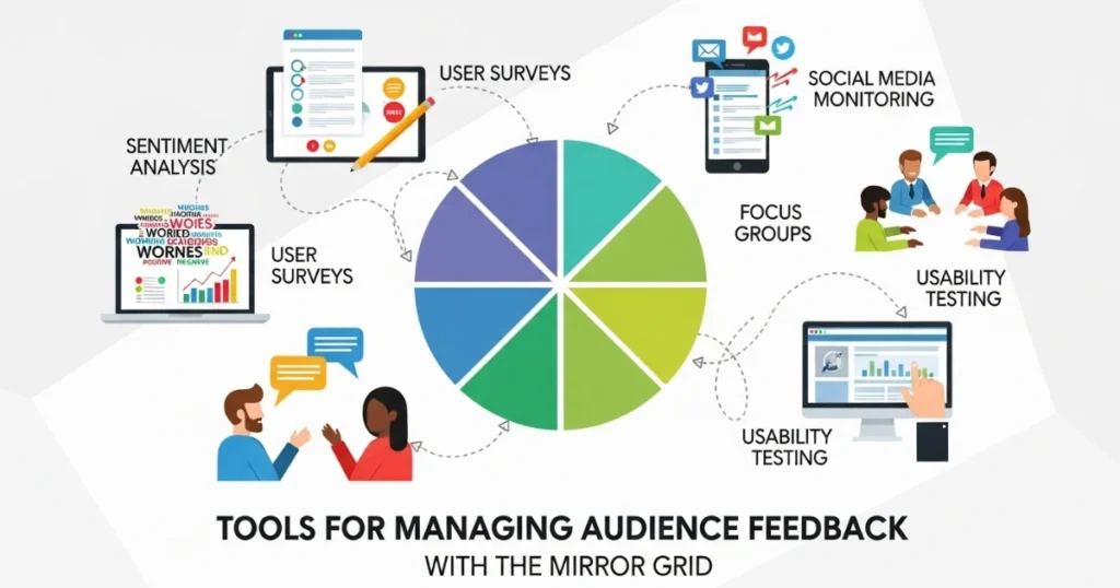 Tools for Managing Audience Feedback with the Mirror Grid