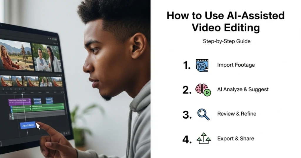 How to Use AI-Assisted Video Editing: Step-by-Step Guide
