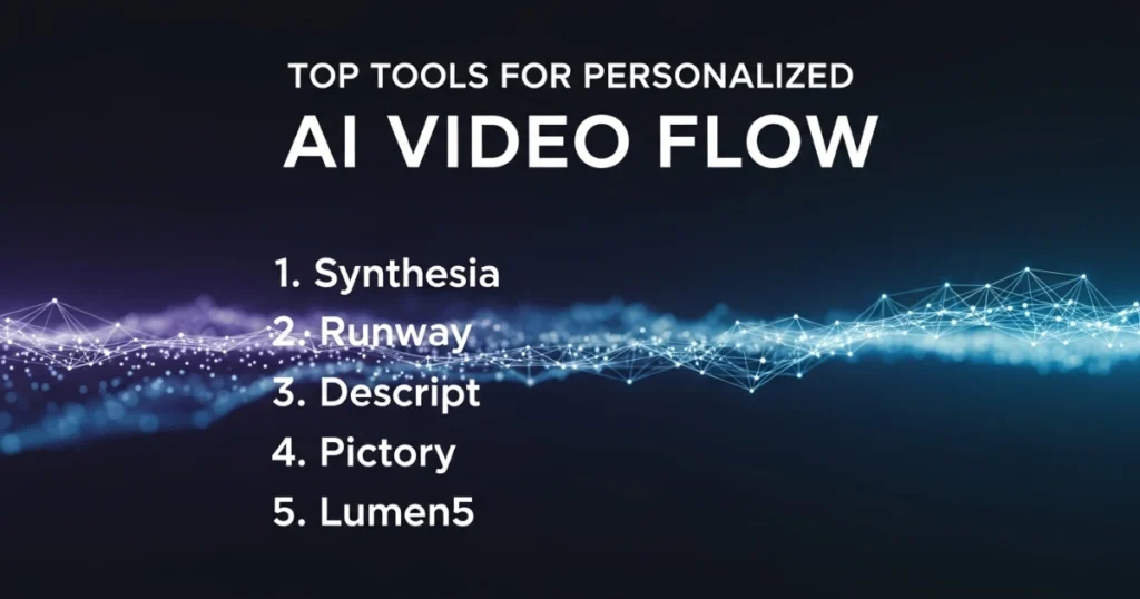 Top Tools for Personalized AI Video Flow