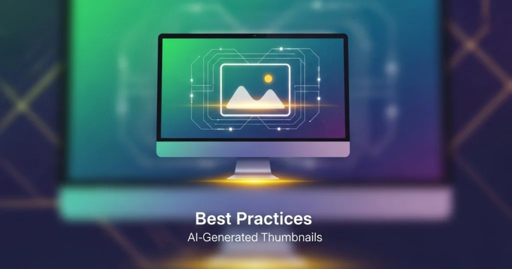 Best Practices for AI-Generated Thumbnails