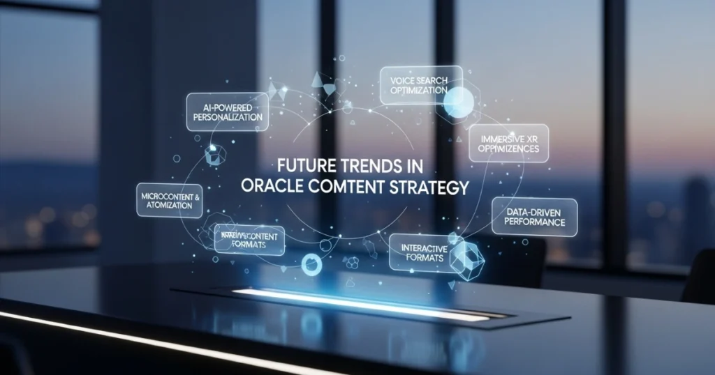 Future Trends in Oracle Content Strategy
