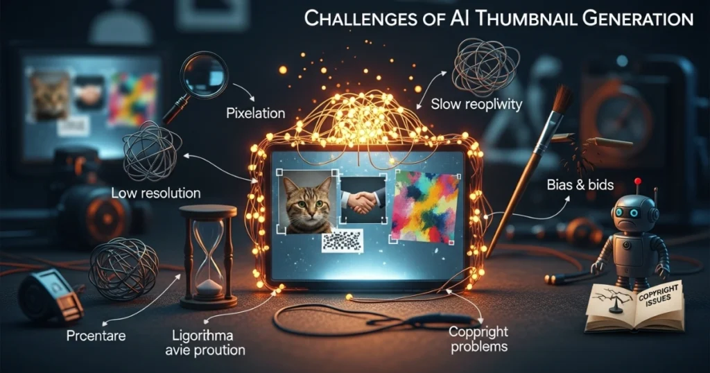 Challenges of AI Thumbnail Generation