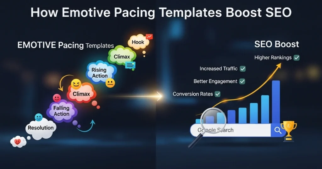 How Emotive Pacing Templates Boost SEO