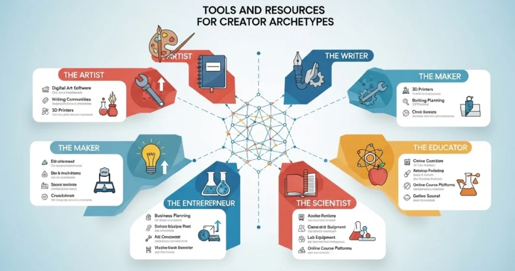 Tools and Resources for Creator Archetypes