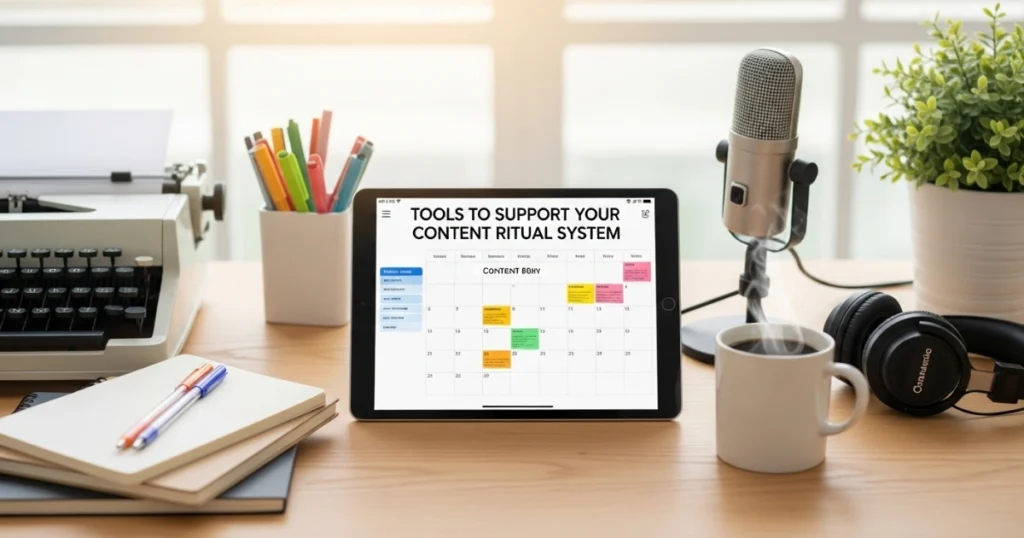 Tools to Support Your Content Ritual System