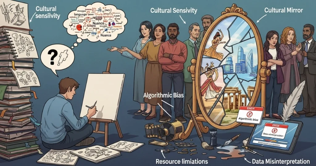Challenges of Creating Cultural Mirror Content