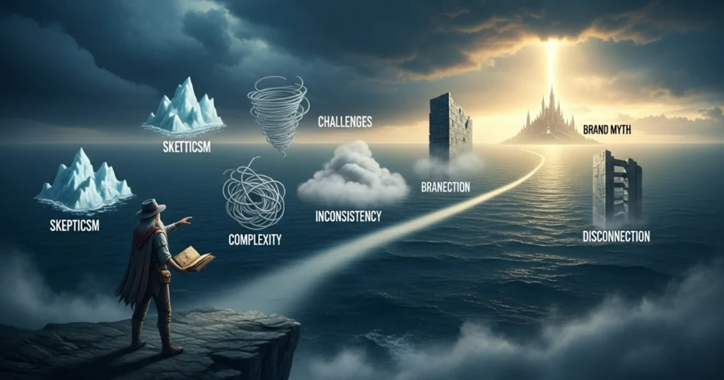 Overcoming Challenges in Brand Myth Storytelling