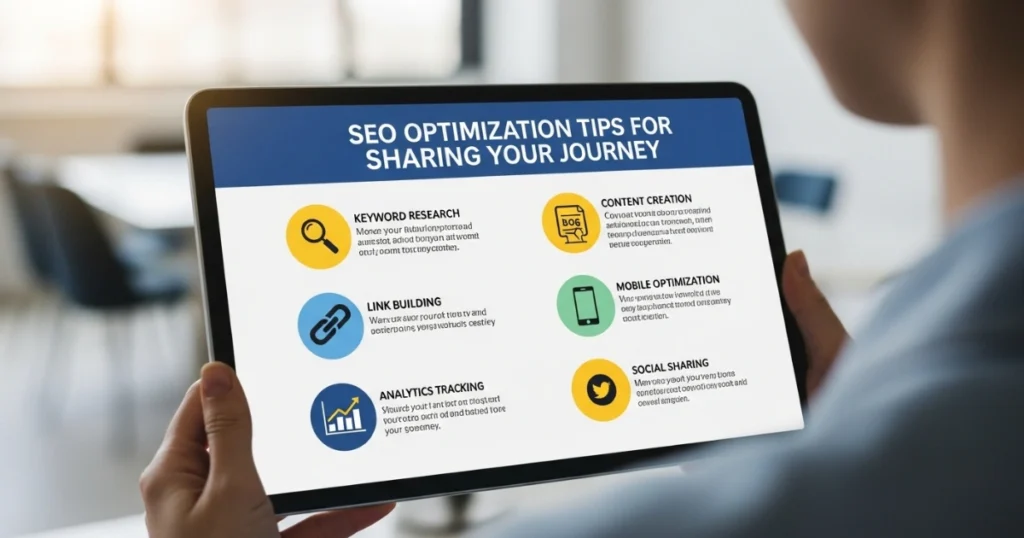 SEO Optimization Tips for Sharing Your Journey